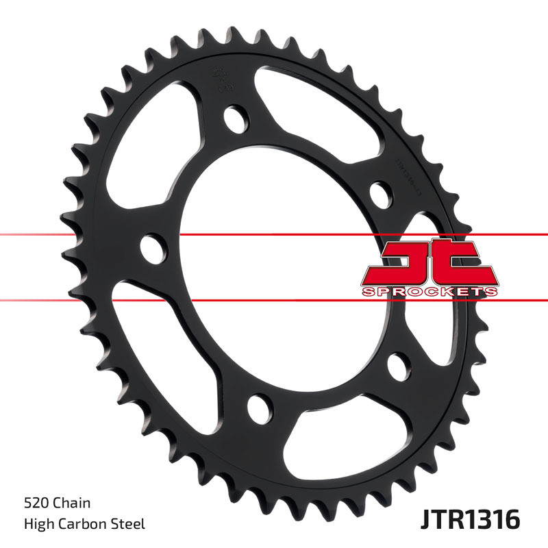 Couronne JT SPROCKETS acier standard - 520