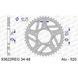 Couronne AFAM alu standard - 520
