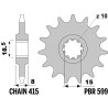 Pignon PBR acier standard - 415