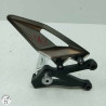 Platine avant gauche avec repose pied  Triumph 765 street triple r 2024 - Cassetom - Nos pieces motos
