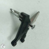 Platine avant gauche avec repose pied  Triumph 765 street triple r 2024 - Cassetom - Nos pieces motos