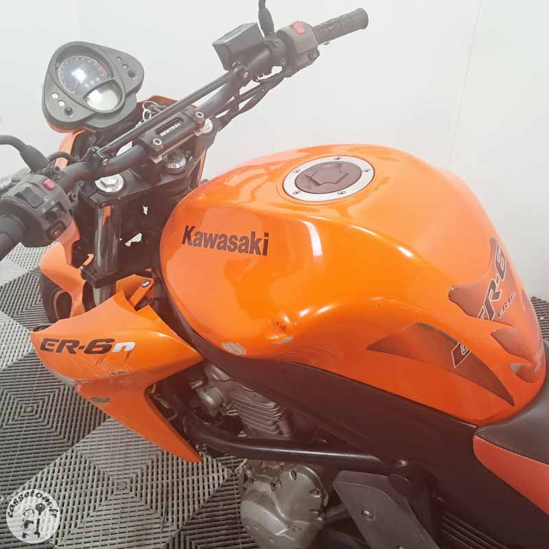KAWASAKI ER-6N 649 2007 accidentée - La Casse de l Oncle Tom
