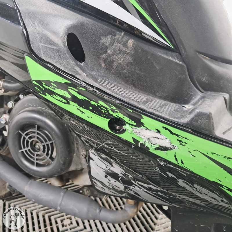 JIAJUE JJ50QT 500 2025 accidenté - La Casse de l Oncle Tom