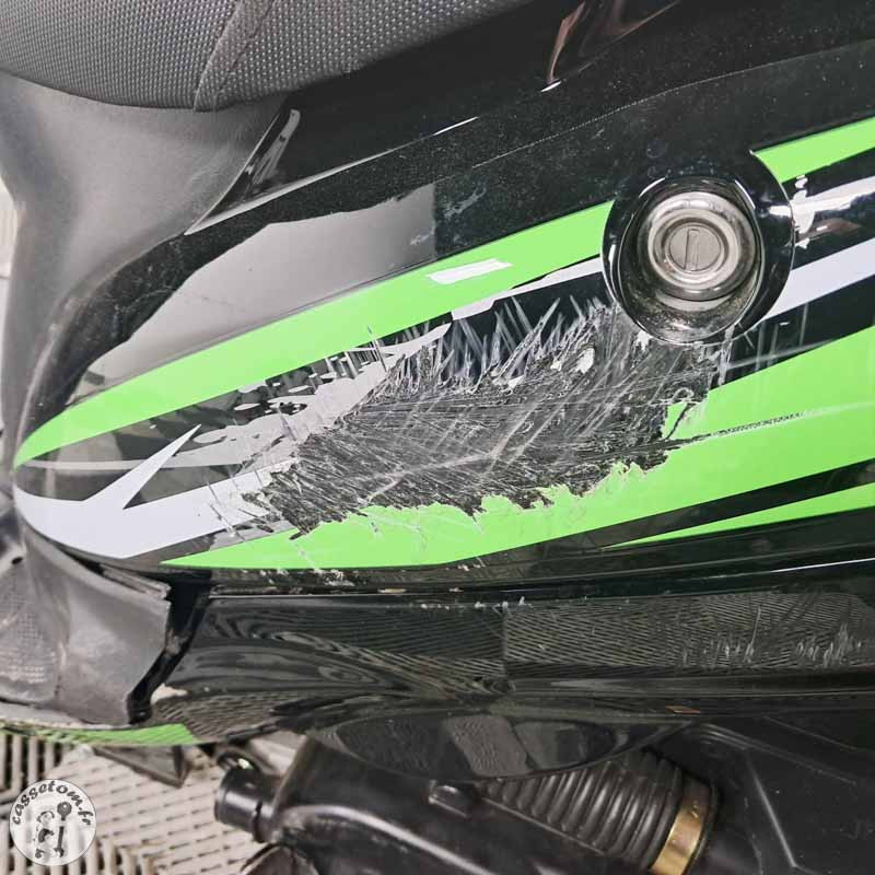 JIAJUE JJ50QT 500 2025 accidenté - La Casse de l Oncle Tom