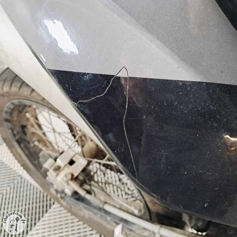 SHERCO 50E 497 2023 accidentée - La Casse de l Oncle Tom