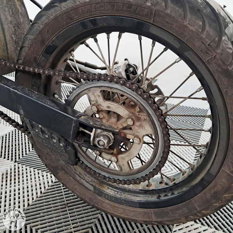 SHERCO 50E 497 2023 accidentée - La Casse de l Oncle Tom