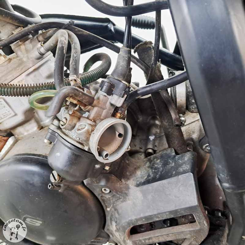 SHERCO 50E 497 2023 accidentée - La Casse de l Oncle Tom
