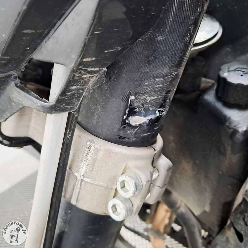 SHERCO 50E 497 2023 accidentée - La Casse de l Oncle Tom