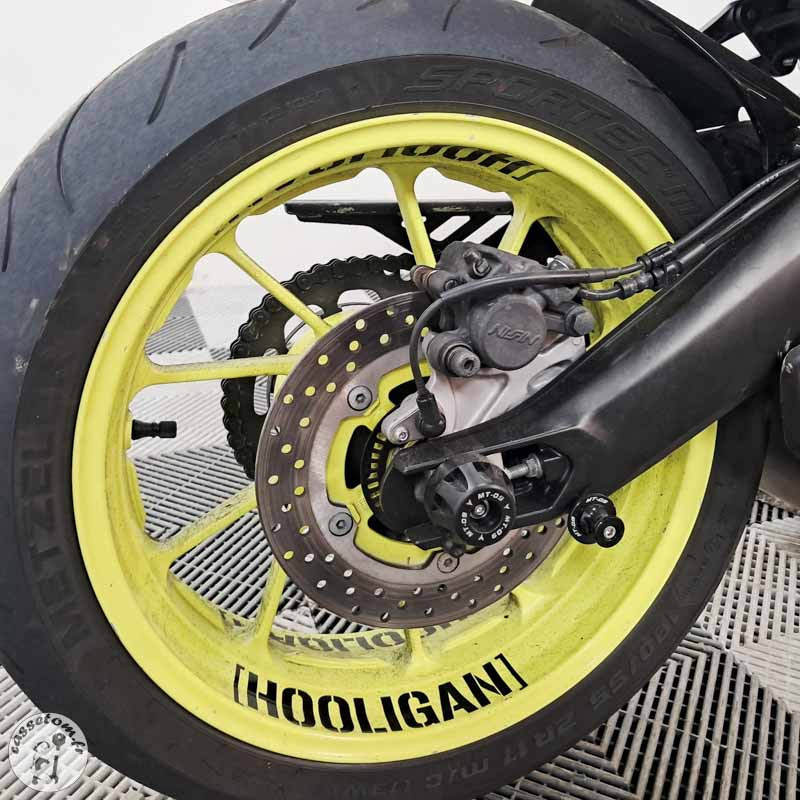 YAMAHA MT-09 847 2017 accidentée - La Casse de l Oncle Tom