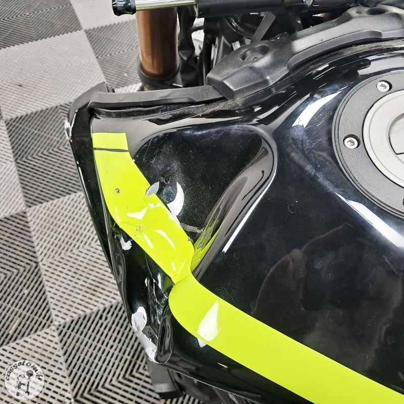 YAMAHA MT-09 847 2017 accidentée - La Casse de l Oncle Tom