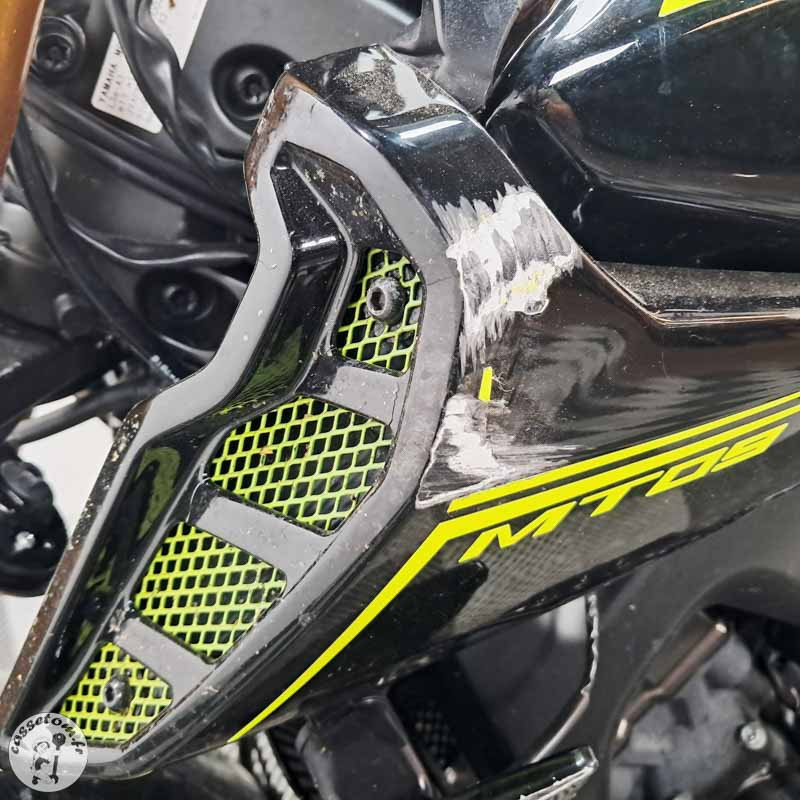 YAMAHA MT-09 847 2017 accidentée - La Casse de l Oncle Tom