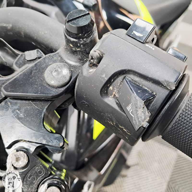 YAMAHA MT-09 847 2017 accidentée - La Casse de l Oncle Tom