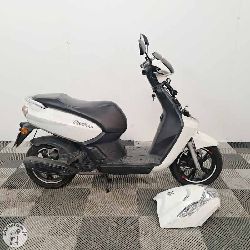 Peugeot Kisbee 50 2019 accidente - La Casse de l Oncle Tom