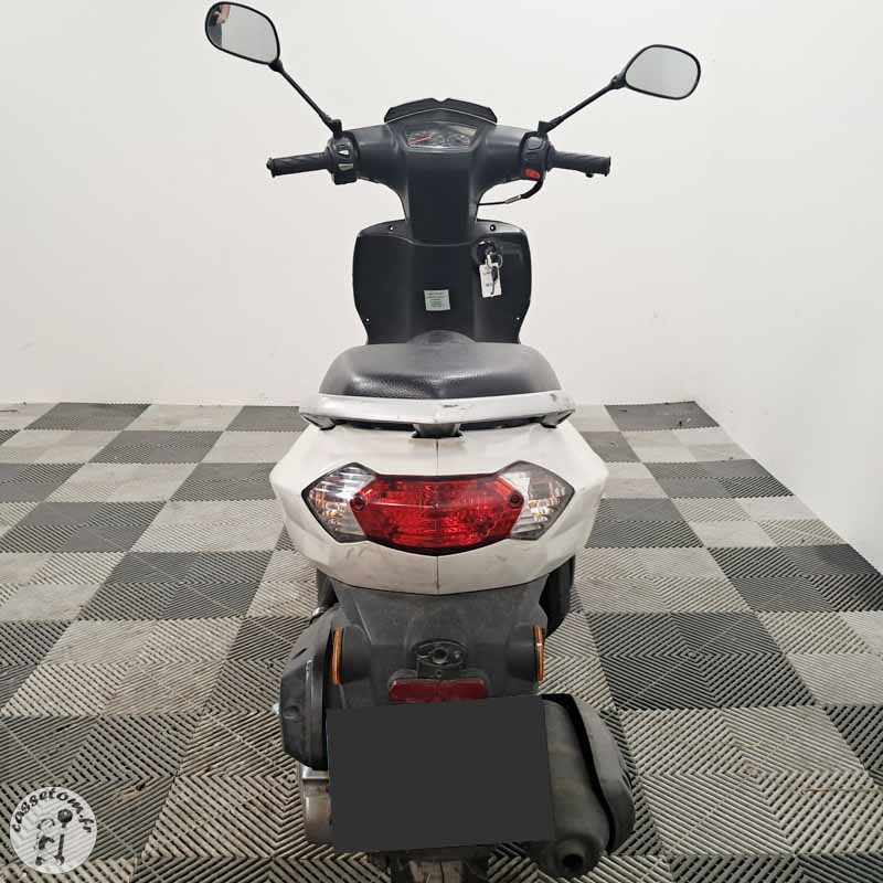 Peugeot Kisbee 50 2019 accidente - La Casse de l Oncle Tom