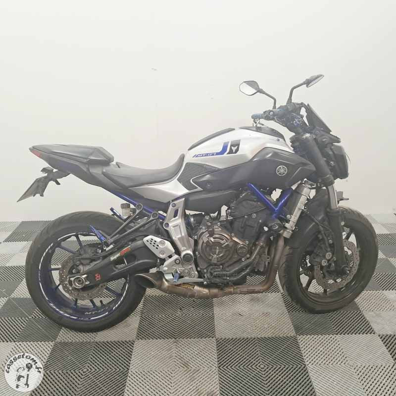 YAMAHA MT-07 689 2017 accidentée - La Casse de l Oncle Tom
