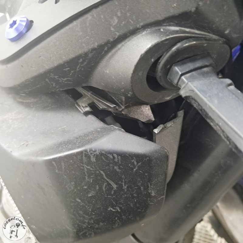 YAMAHA MT-07 689 2017 accidentée - La Casse de l Oncle Tom