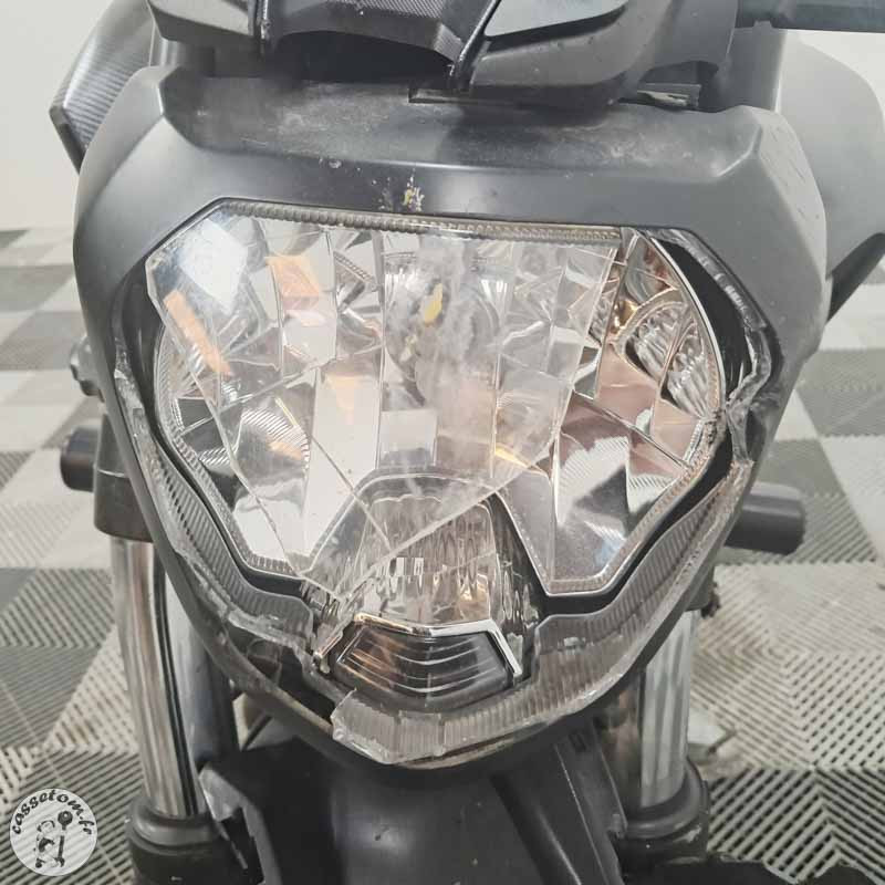 YAMAHA MT-07 689 2017 accidentée - La Casse de l Oncle Tom