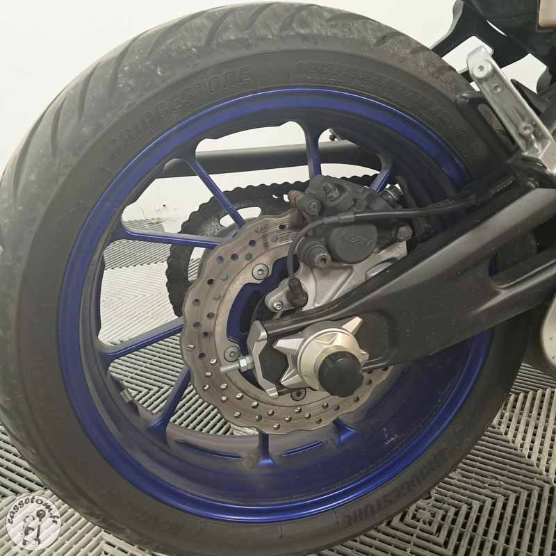 YAMAHA MT-07 689 2020 accidentée - La Casse de l Oncle Tom