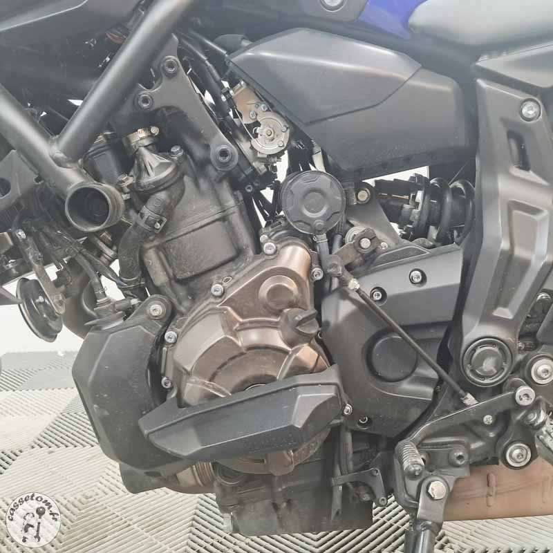 YAMAHA MT-07 689 2020 accidentée - La Casse de l Oncle Tom