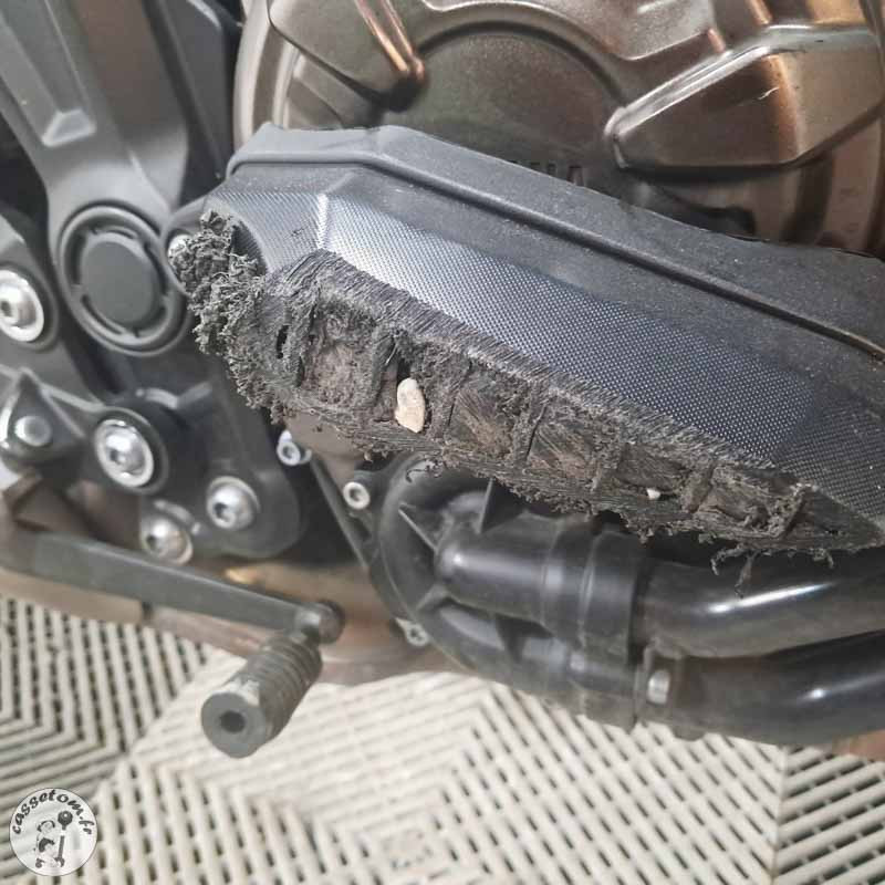 YAMAHA MT-07 689 2020 accidentée - La Casse de l Oncle Tom