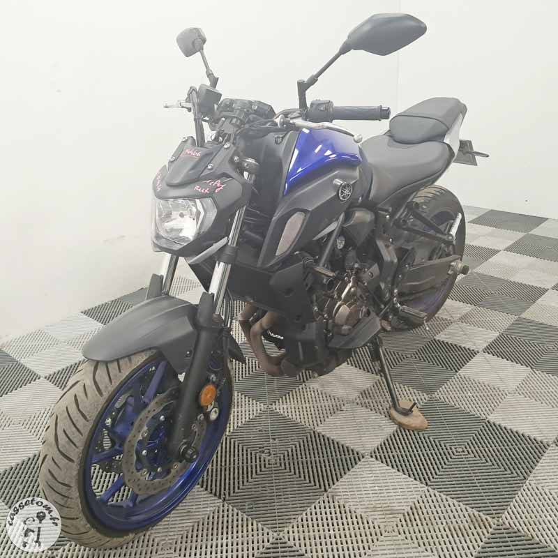 YAMAHA MT-07 689 2020 accidentée - La Casse de l Oncle Tom
