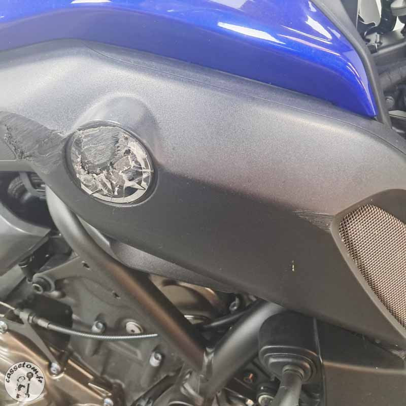 YAMAHA MT-07 689 2020 accidentée - La Casse de l Oncle Tom