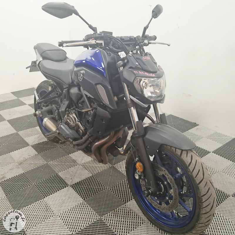 YAMAHA MT-07 689 2020 accidentée - La Casse de l Oncle Tom