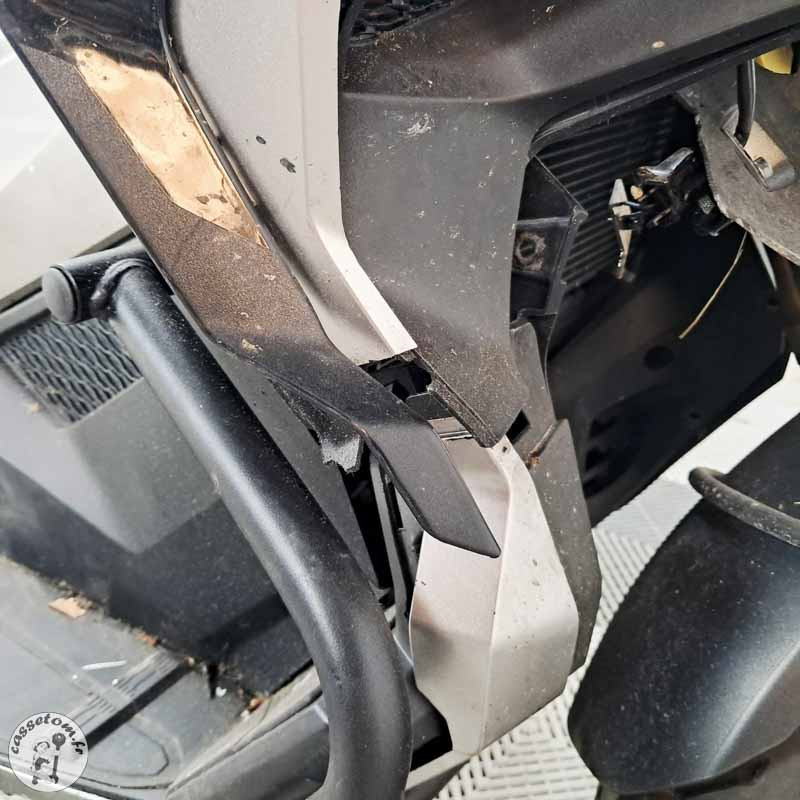HONDA X-ADV 745 2021 accidenté - La Casse de l Oncle Tom