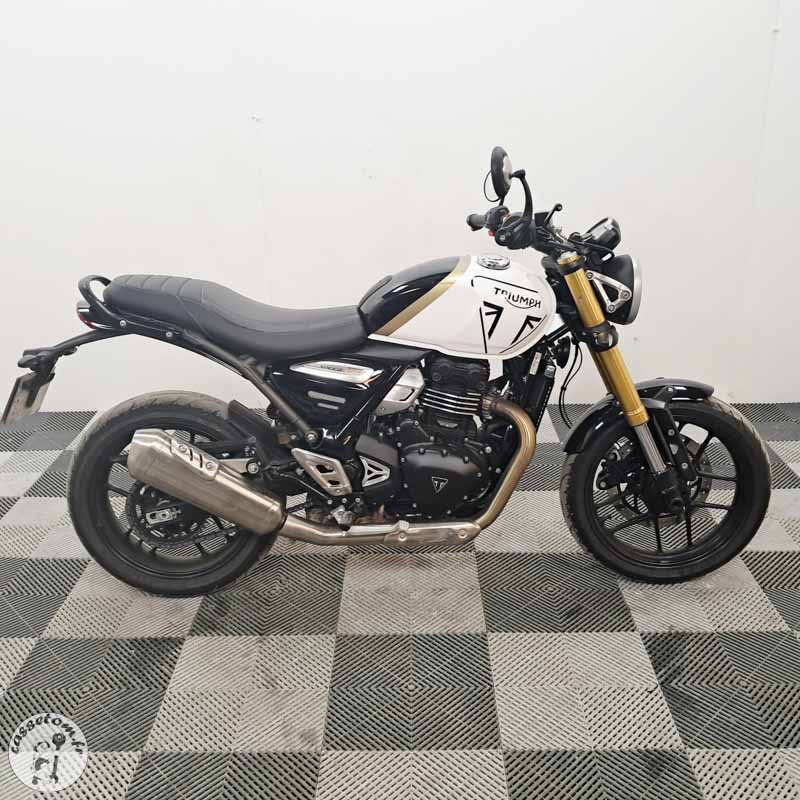 TRIUMPH SPEED 400 398cc 2025 accidentée - La Casse de l Oncle Tom