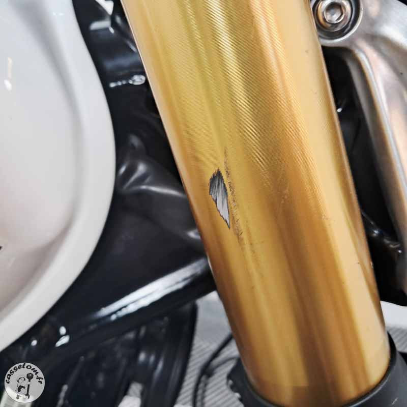 TRIUMPH SPEED 400 398cc 2025 accidentée - La Casse de l Oncle Tom
