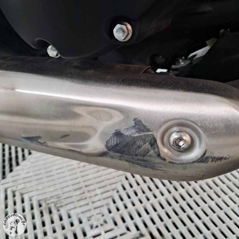 TRIUMPH SPEED 400 398cc 2025 accidentée - La Casse de l Oncle Tom