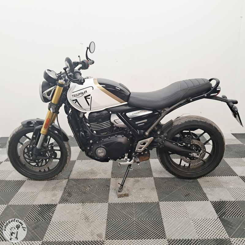 TRIUMPH SPEED 400 398cc 2025 accidentée - La Casse de l Oncle Tom