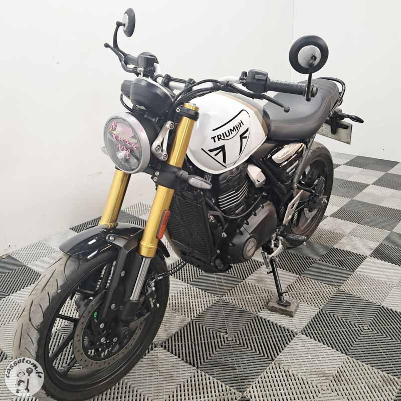 TRIUMPH SPEED 400 398cc 2025 accidentée - La Casse de l Oncle Tom