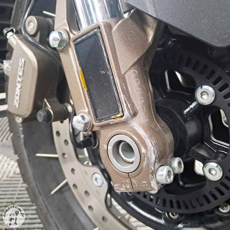 ZONTES ZT125 124 2025 accidentée - La Casse de l Oncle Tom