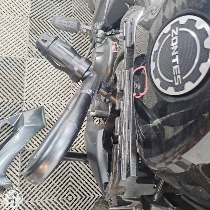 ZONTES ZT125 124 2025 accidentée - La Casse de l Oncle Tom