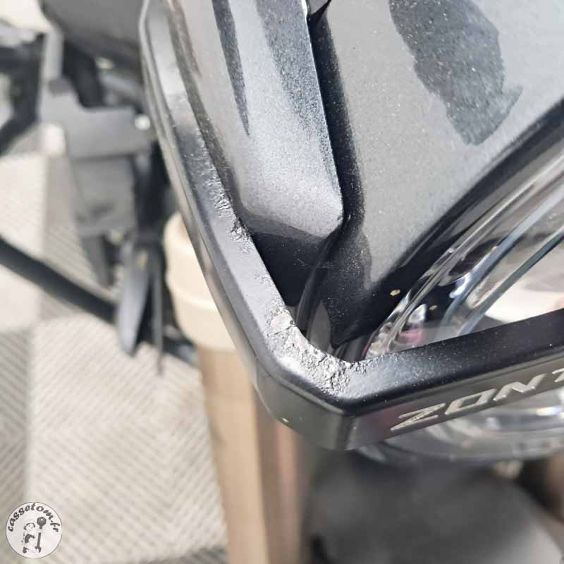 ZONTES ZT125 124 2025 accidentée - La Casse de l Oncle Tom