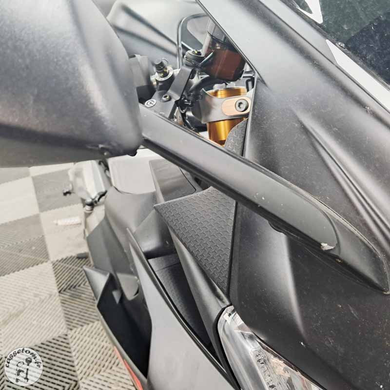 APRILIA RS 660 2024 accidentée - La Casse de l Oncle Tom