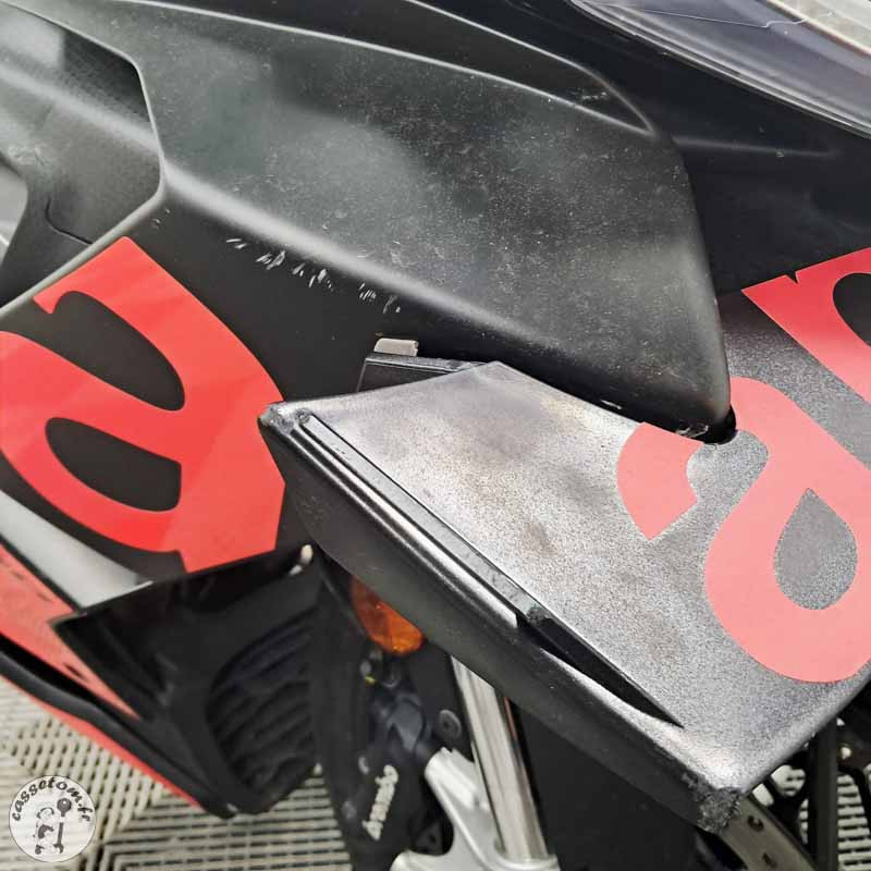 APRILIA RS 660 2024 accidentée - La Casse de l Oncle Tom