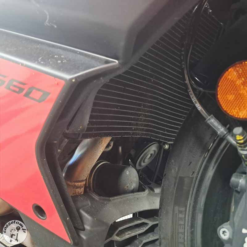 APRILIA RS 660 2024 accidentée - La Casse de l Oncle Tom