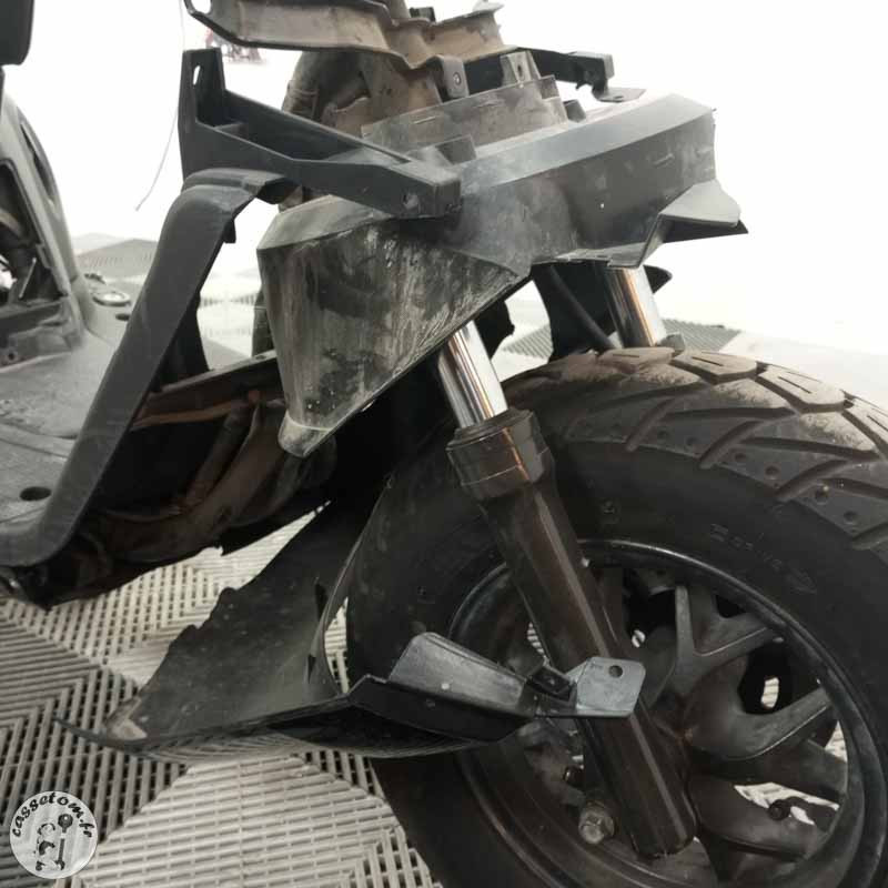 YAMAHA BW'S 50 2007 accidenté - La Casse de l Oncle Tom