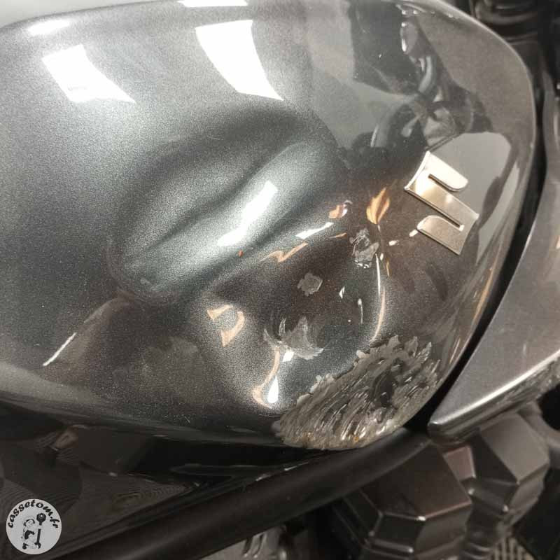 SUZUKI GSF650 656 2014 accidentée - La Casse de l Oncle Tom