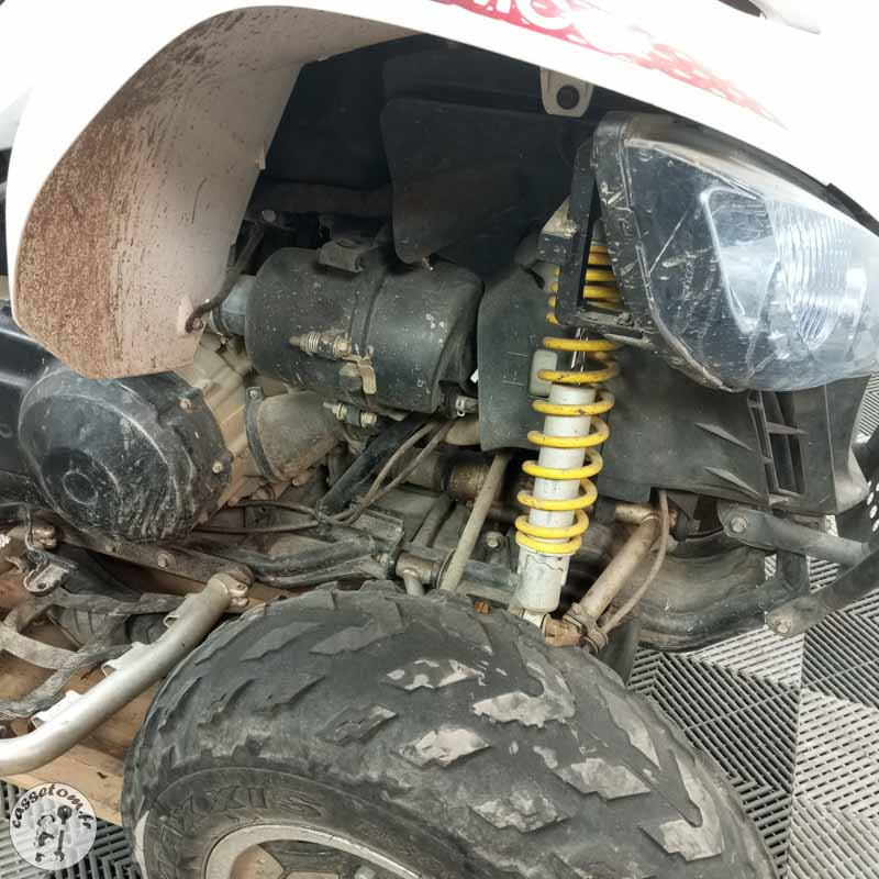 KYMCO MAXXER450 442 2013 accidenté - La Casse de l Oncle Tom