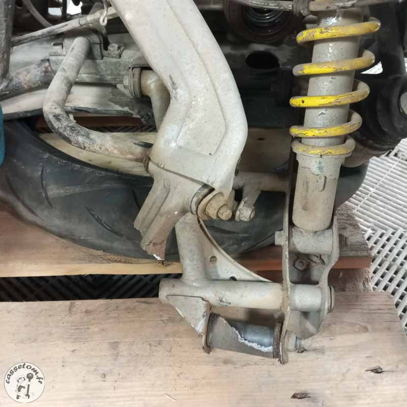 KYMCO MAXXER450 442 2013 accidenté - La Casse de l Oncle Tom