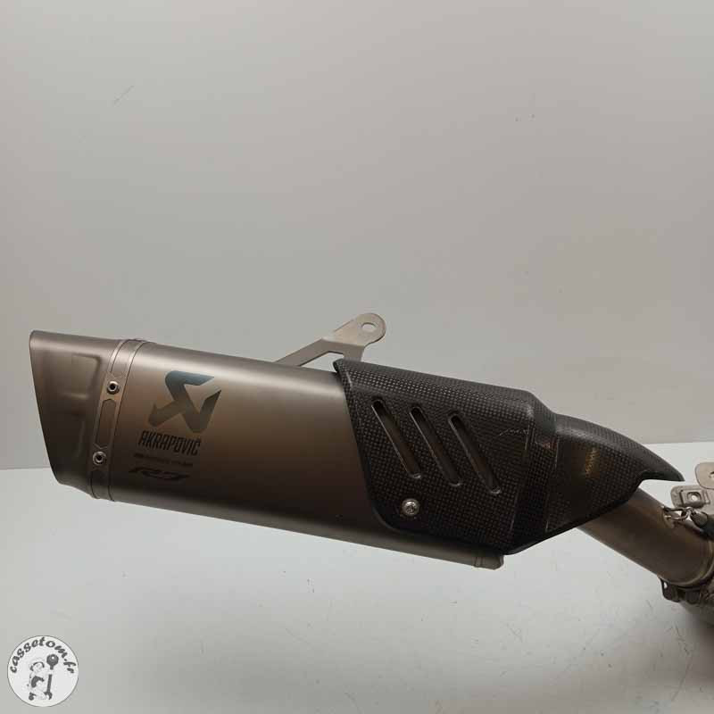 Ligne complète AKRAPOVIC Yamaha 700 Yzf-r 7 2021 - Cassetom - Nos pieces motos