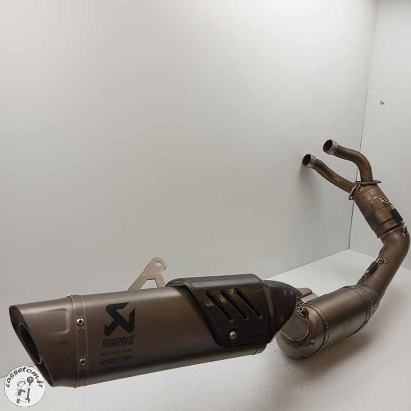 Ligne complète AKRAPOVIC Yamaha 700 Yzf-r 7 2021 - Cassetom - Nos pieces motos