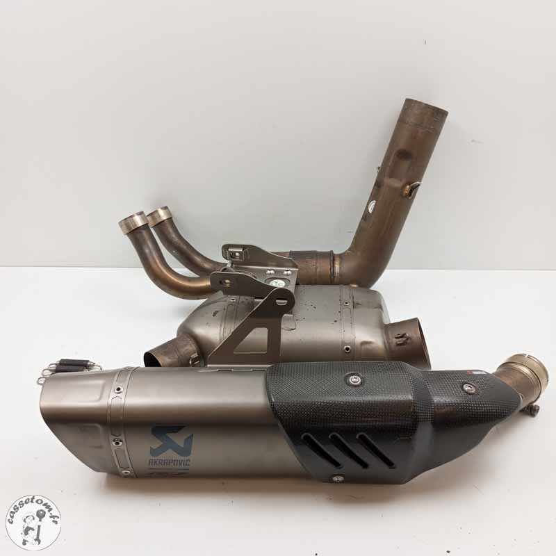 Ligne complète AKRAPOVIC Yamaha 700 Yzf-r 7 2021 - Cassetom - Nos pieces motos