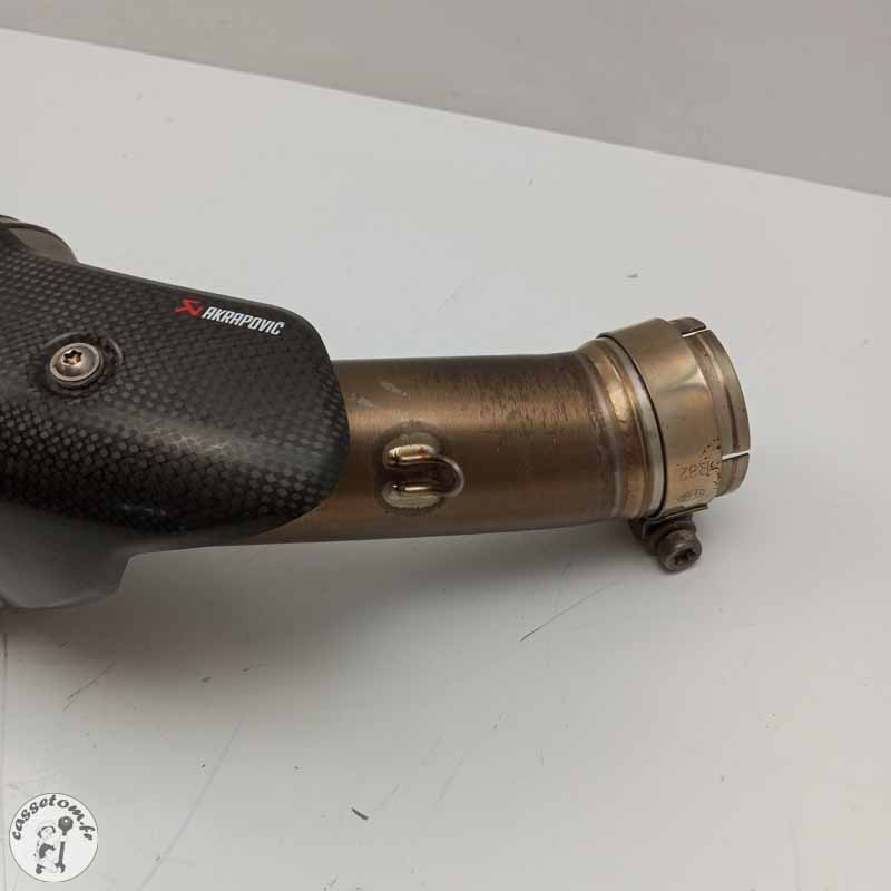 Ligne complète AKRAPOVIC Yamaha 700 Yzf-r 7 2021 - Cassetom - Nos pieces motos
