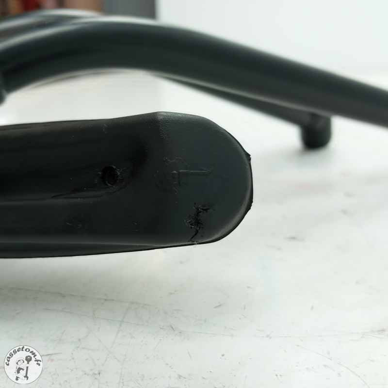 Platine avec repose pied arrière gauche  Ktm 790 duke l 2021 - Cassetom - Nos pieces motos