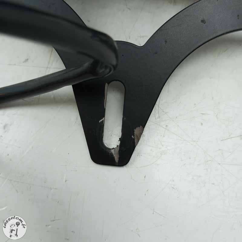 Support plaque  Ktm 790 duke l 2021 - Cassetom - Nos pieces motos