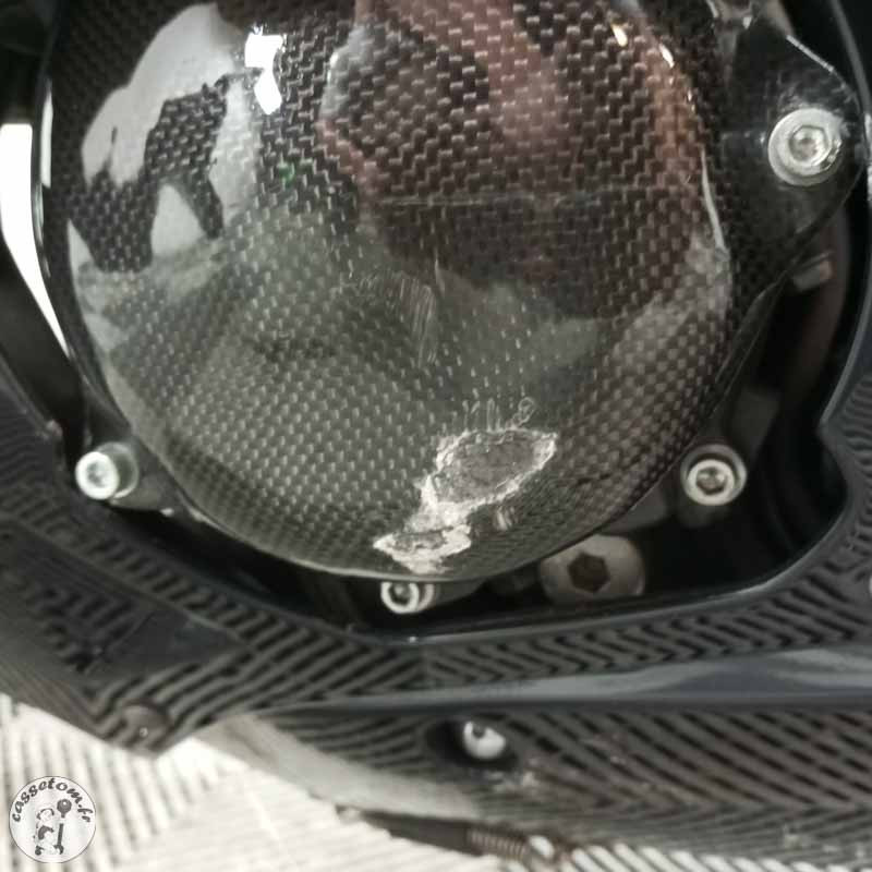 YAMAHA YZFR6 599 2019 accidentée - La Casse de l Oncle Tom